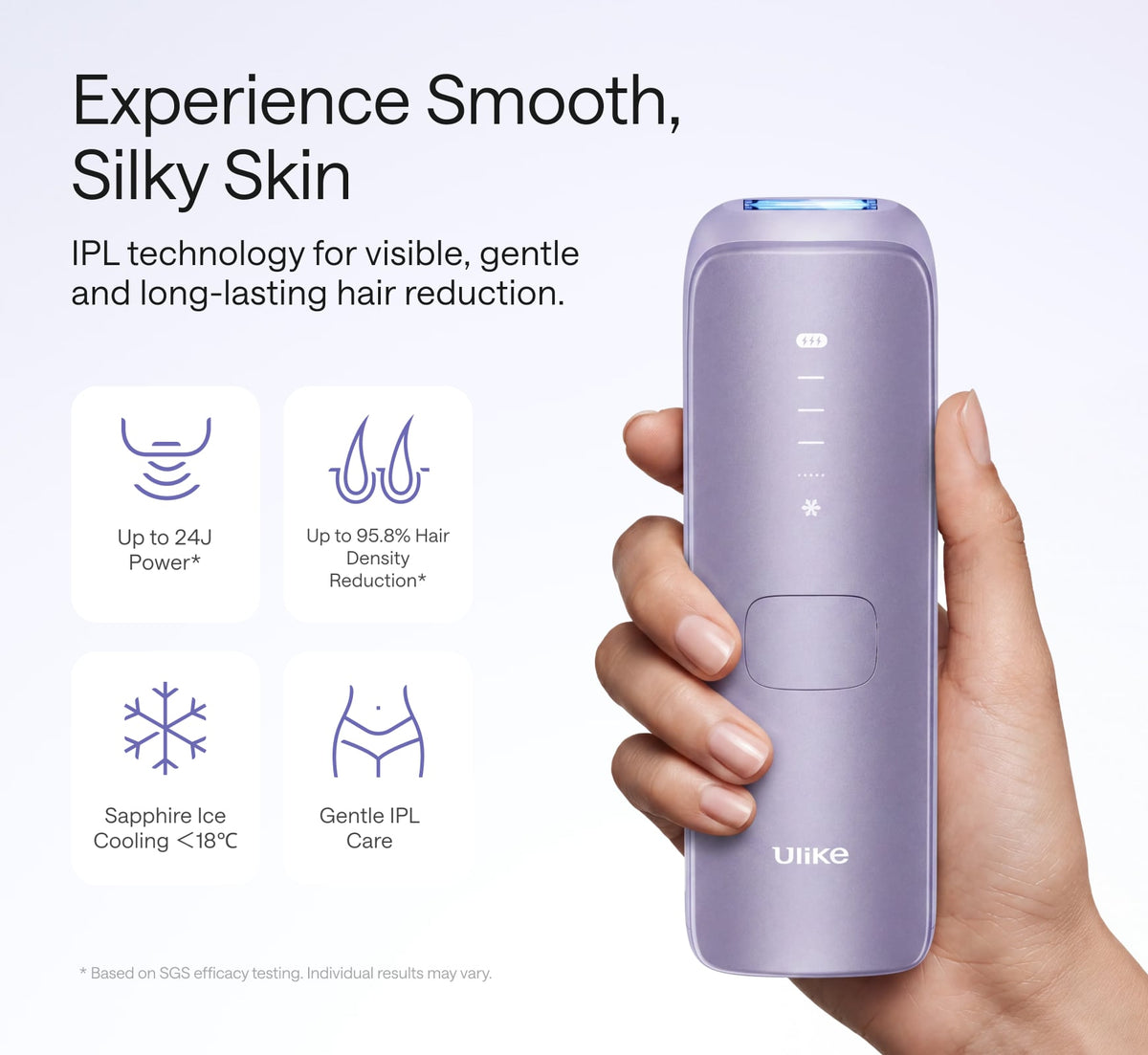 Ulike_Air_4_IPL_technology_for_smooth_skin