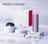 Ulike Air 4 IPL hair removal device and accessories included in the box