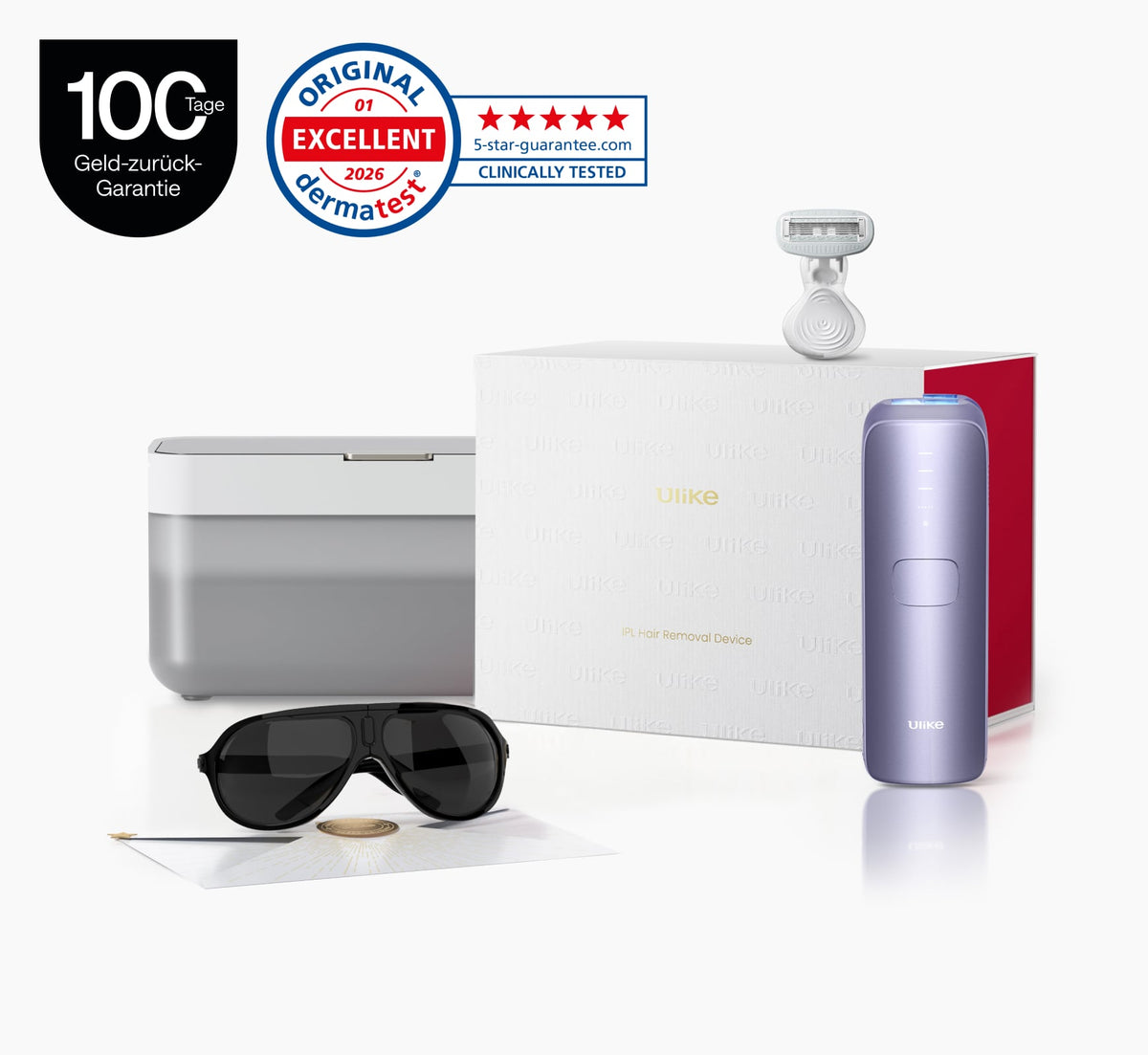 Ulike Air 3 IPL Hair Removal Device & UV Sterilization Box Set